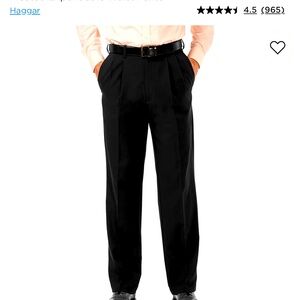 Men's Haggar Classic-Fit Dress Pants, Waist Size 42 x 29.